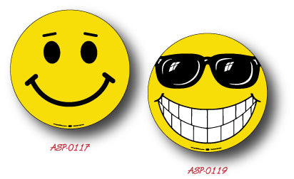 Smiley Face Vinyl Decals – MAS Brand